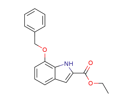 ethyl 7-(benzyloxy)-1H-indole-2-carboxylate