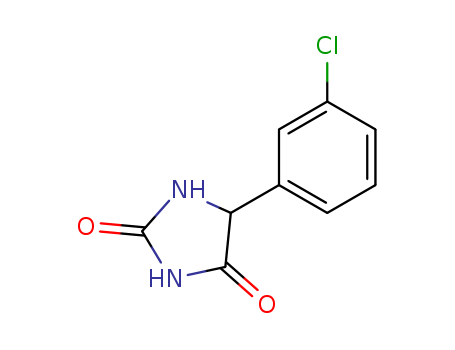 5-(3-chlorophenyl)imidazolidine-2,4-dione cas  74438-96-3