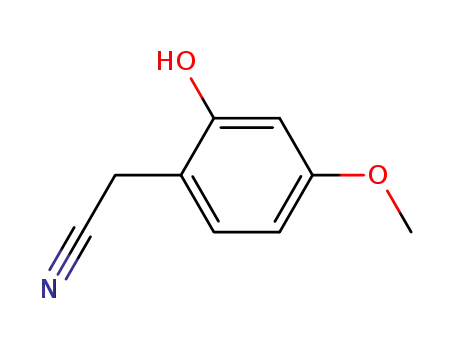 2-hydroxy-4-methoxyphenylacetonitrile