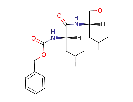 benzyl ((S)-1-(((S)-1-hydroxy-4-methylpentan-2-yl)amino)-4-methyl-1-oxopentan-2-yl)carbamate