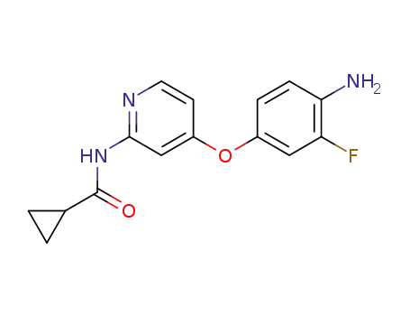 N-[4-(4-amino-3-fluoro-phenoxy)-2-pyridyl]cyclopropanecarboxamide
