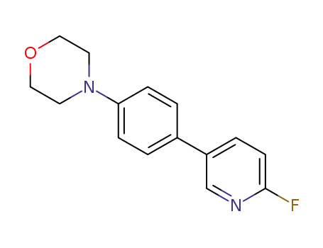 4-(4-(6-fluoropyridin-3-yl)phenyl)morpholine