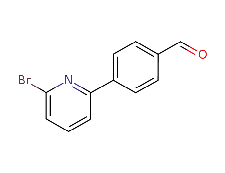 Molecular Structure of 588727-65-5 (4-(6-BROMOPYRIDIN-2-YL)BENZALDEHYDE)