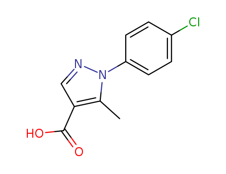 1H-Pyrazole-4-carboxylicacid, 1-(4-chlorophenyl)-5-methyl-
