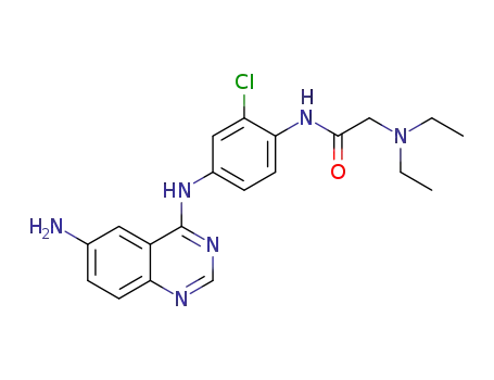 4-[3-chloro-4-(2-diethylaminoacetamido)anilino]-6-aminoquinazoline