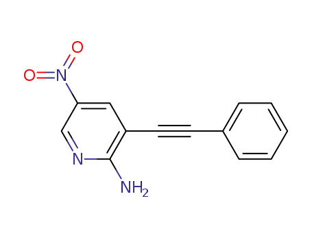 5-nitro-3-(phenylethynyl)pyridin-2-amine