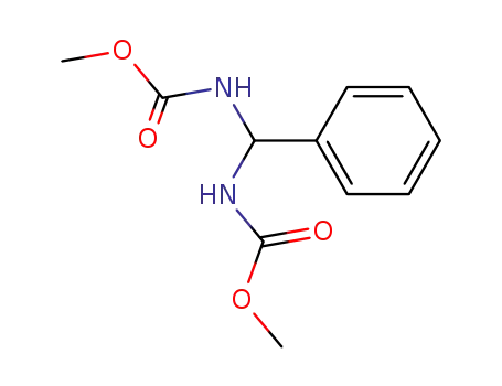 Molecular Structure of 27698-68-6 (N-(methoxycarbonylamino-phenyl-methyl)carbamic acid methyl ester)