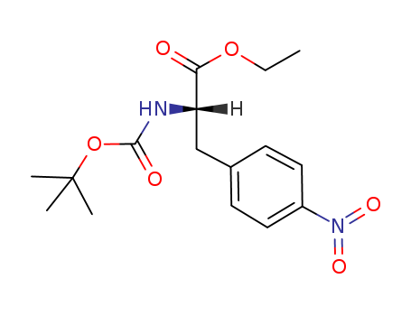 (S)-ethyl 2-(tert-butoxycarbonylaMino)-3-(4-nitrophenyl)propanoate