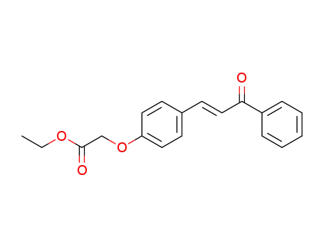 Acetic acid, [4-(3-oxo-3-phenyl-1-propenyl)phenoxy]-, ethyl ester, (E)-