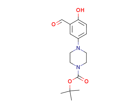 tert-Butyl4-(3-formyl-4-hydroxyphenyl)piperazine-1-carboxylate