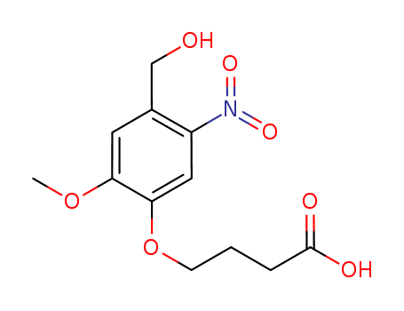 4-(4-HYDROXYMETHYL-2-METHOXY-5-NITROPHENOXY)BUTYRIC ACID