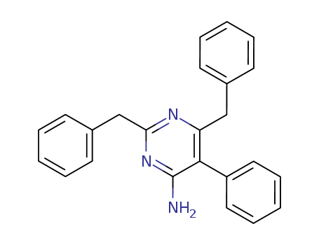2,6-dibenzyl-5-phenylpyrimidin-4-amine