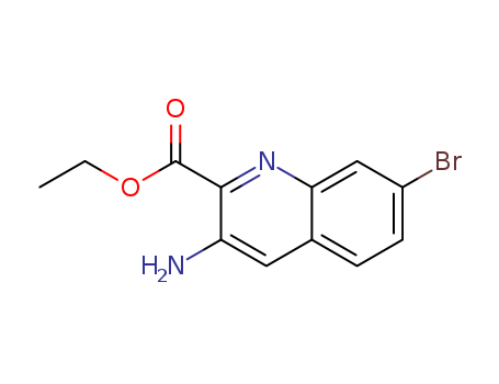 Ethyl 3-amino-7-bromoquinoline-2-carboxylate