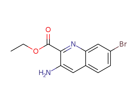 에틸 3-아미노-7-브로모퀴놀린-2-카르복실레이트