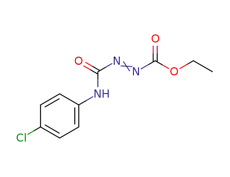 ethyl 2-((4-chlorophenyl)carbamoyl)diazenecarboxylate