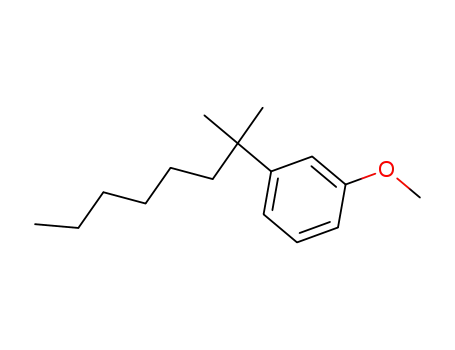 1-(1,1-dimethylheptyl)-3-methoxybenzene