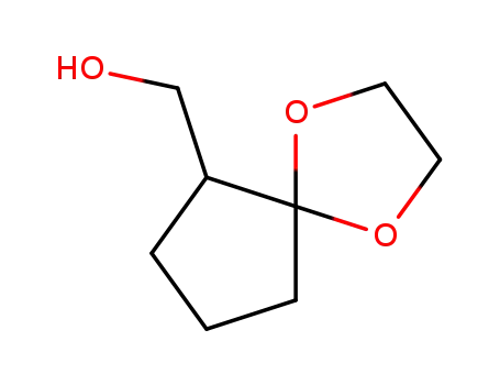Molecular Structure of 23153-74-4 ((1,4-DIOXA-SPIRO[4.4]NON-6-YL)-METHANOL)