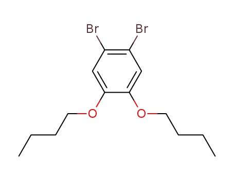 Molecular Structure of 113684-82-5 (Benzene, 1,2-dibromo-4,5-dibutoxy-)
