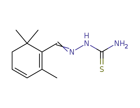 1-((2,6,6-trimethylcyclohexa-1,3-dienyl)methylene)thiosemicarbazide
