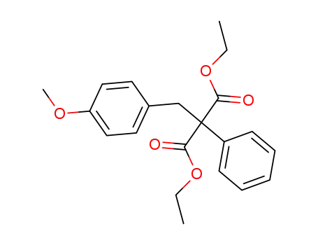 Molecular Structure of 95002-44-1 (diethyl [(4-methoxyphenyl)methyl](phenyl)malonate)