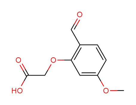 2-(2-formyl-5-methoxyphenoxy)acetic acid