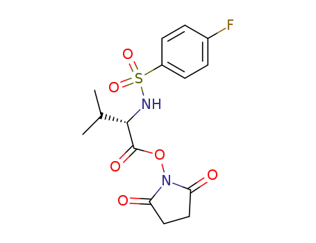 N-((4-fluorophenyl)sulfonyl)-L-valine N-hydroxysuccinimide ester