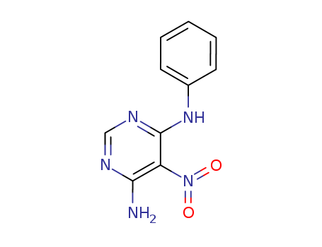 5-nitro-N-phenyl-pyrimidine-4,6-diamine cas  40816-36-2
