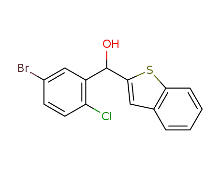 1-benzothiophen-2-yl-(5-bromo-2-chlorophenyl)methanol