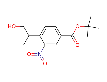 tert-butyl 4-(2-hydroxy-1-methylethyl)-3-nitrobenzoate