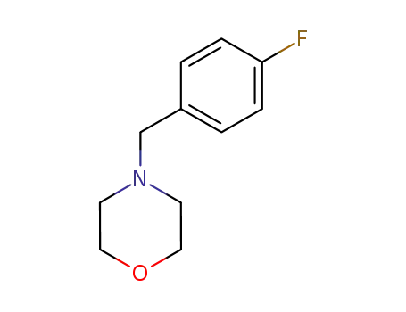 Molecular Structure of 90754-65-7 (4-(4-FLUOROBENZYL)MORPHOLINE)