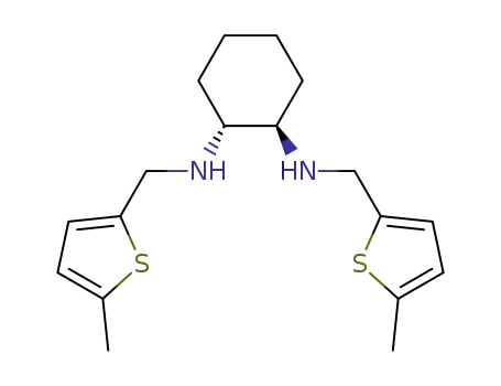 (R,R)-N,N′-bis(5-methylthiophen-2-ylmethyl)cyclohexane-1,2-diamine