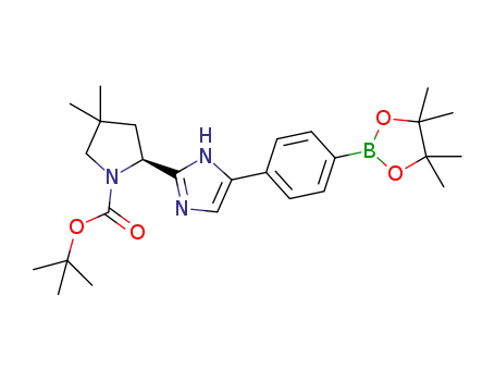 C<sub>26</sub>H<sub>38</sub>BN<sub>3</sub>O<sub>4</sub>