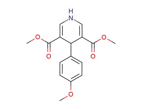 dimethyl 4-(4-methoxyphenyl)-1,4-dihydropyridine-3,5-dicarboxylate cas  56820-26-9