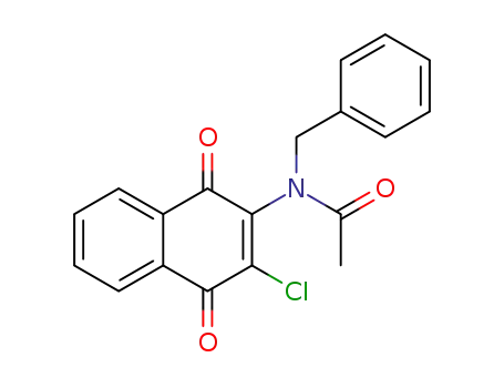 Acetamide,
N-(3-chloro-1,4-dihydro-1,4-dioxo-2-naphthalenyl)-N-(phenylmethyl)-