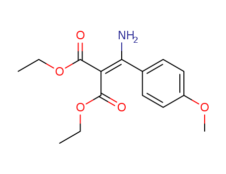 Propanedioic acid, [amino(4-methoxyphenyl)methylene]-, diethyl ester