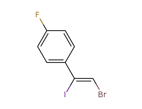 1-((Z)-2-bromo-1-iodovinyl)-4-fluorobenzene