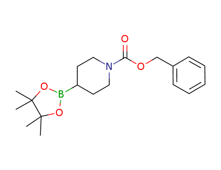 Benzyl 4-(4,4,5,5-tetramethyl-1,3,2-dioxaborolan-2-yl)piperidine-1-carboxylate