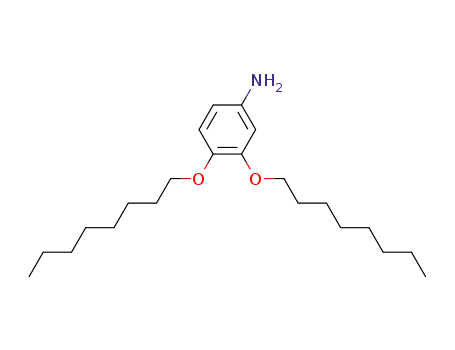 Molecular Structure of 4956-88-1 (Benzenamine, 3,4-bis(octyloxy)-)