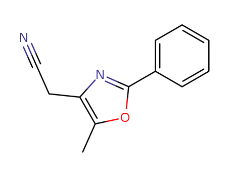 2-(5-methyl-2-phenyl-1,3-oxazol-4-yl)acetonitrile