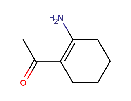 Molecular Structure of 23645-69-4 (Ethanone, 1-(2-amino-1-cyclohexen-1-yl)- (9CI))