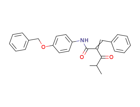 N-4-벤질옥시페닐 α-벤질리덴 이소부티릴아세트아미드