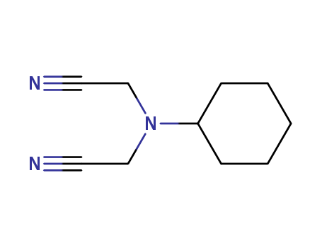 Acetonitrile, (cyclohexylimino)di- cas  4823-13-6