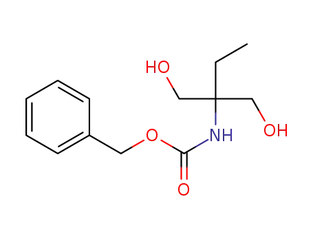 Molecular Structure of 1346041-88-0 ((1,1-bis-(hydroxymethyl)propyl)carbamic acid benzyl ester)