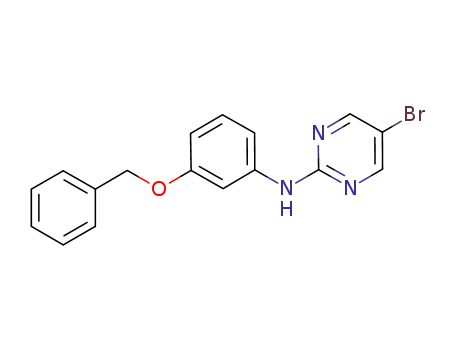 2-(3-benzyloxyphenylamino)-5-bromopyrimidine