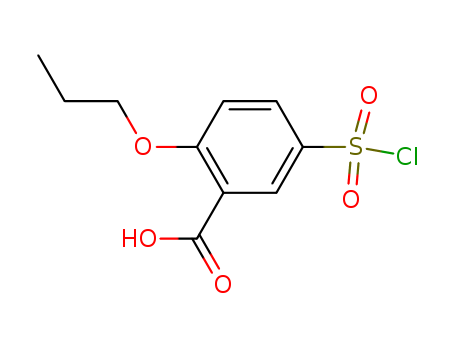 5-Chlorosulfonyl-2-propoxy-benzoic acid