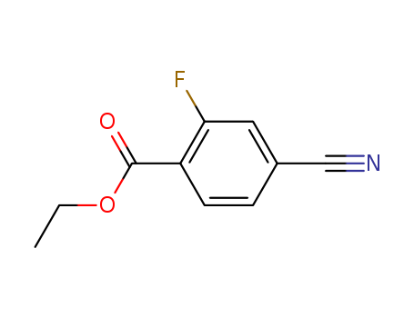 Benzoic acid, 4-cyano-2-fluoro-, ethyl ester (9CI)