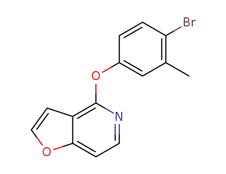 4-(4-bromo-3-methylphenoxy)furo[3,2-c]pyridine