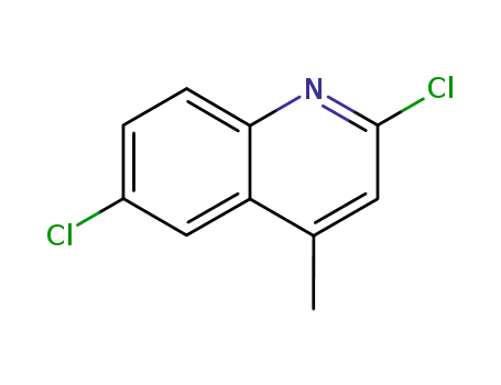 Molecular Structure of 90723-71-0 (2,6-Dichloro-4-methylquinoline)