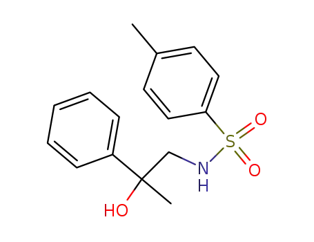 Molecular Structure of 58107-54-3 (N-(2-hydroxy-2-phenylpropyl)-4-methylbenzene-sulfonamide)