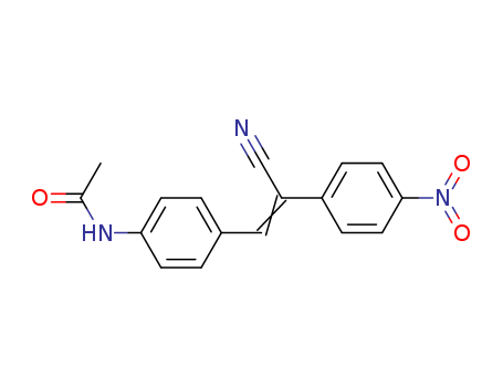 Acetamide,N-[4-[2-cyano-2-(4-nitrophenyl)ethenyl]phenyl]-